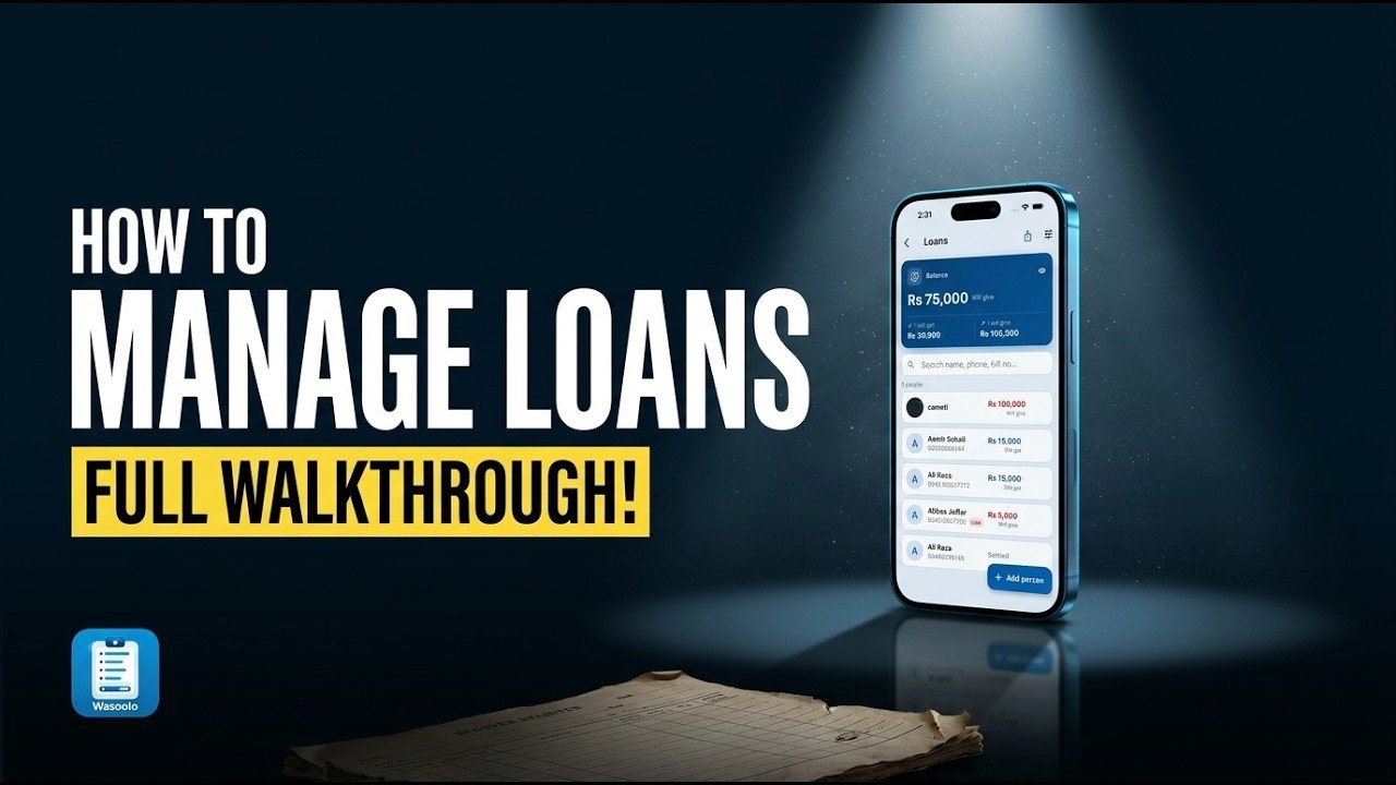 Class 10: loans ka safha, entries, aur statement